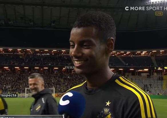 Isak, el delantero que dijo "no" al Real Madrid: los detalles 