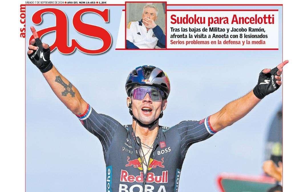 PORTADA | AS: "Sudoku para Ancelotti"