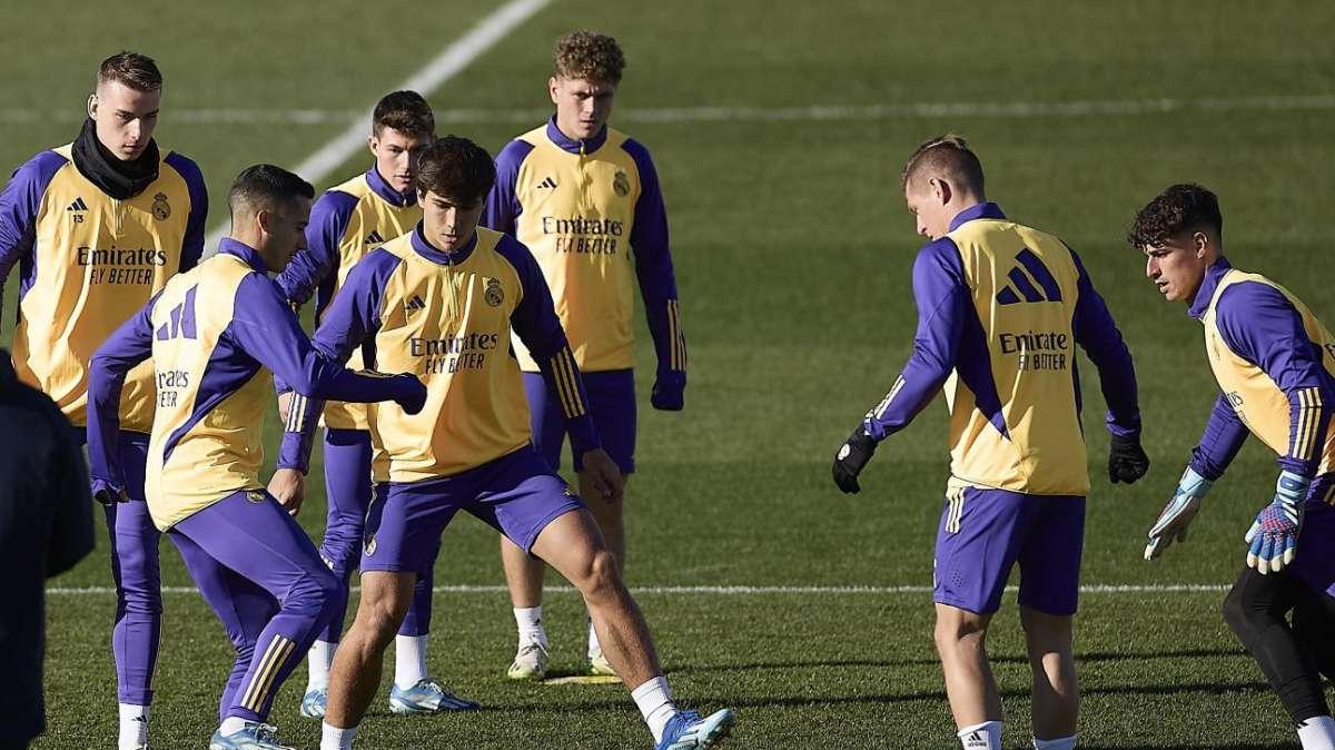 Informe del entrenamiento: Joselu es duda para el Alavés - Real Madrid