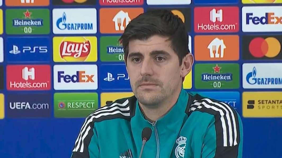 Courtois, en rueda de prensa: "No podemos matar a Hazard"