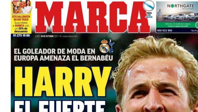 PORTADA - Marca centra su atención en el goleador de moda: "Harry, el fuerte"