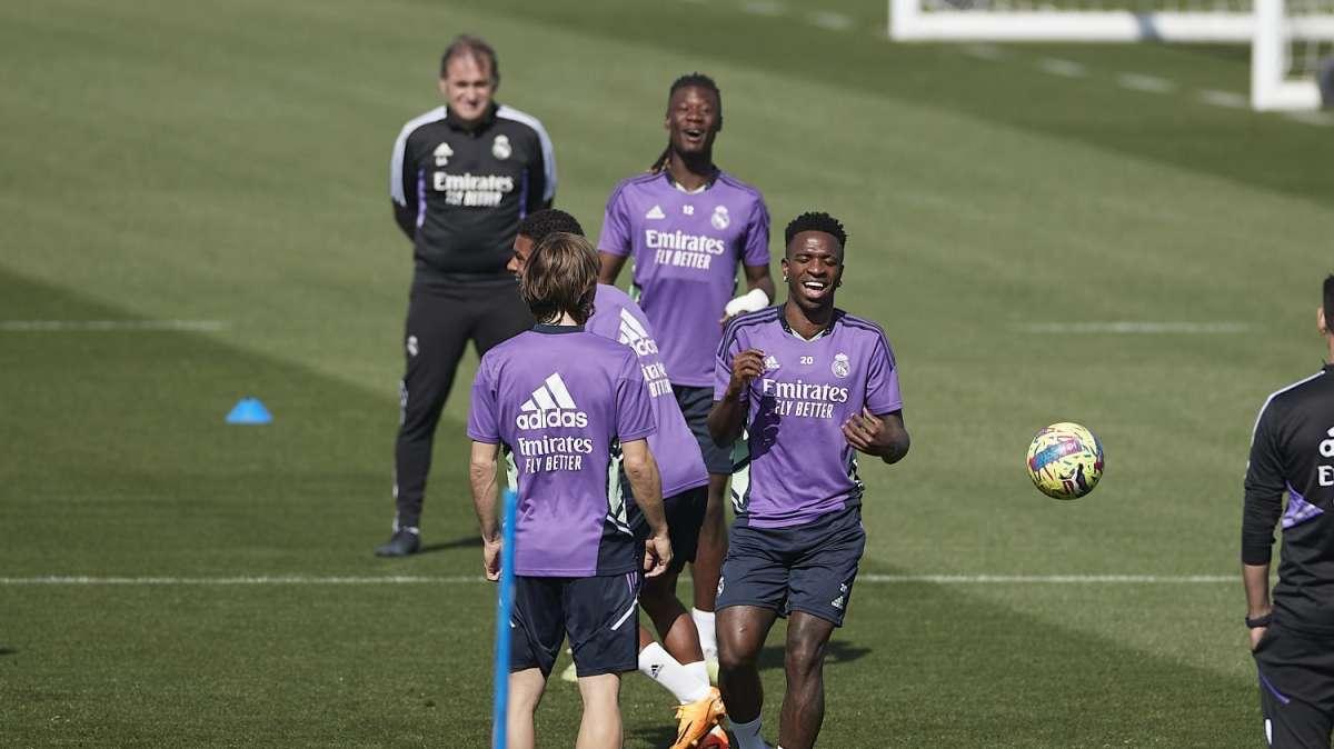 Vinicius, Fede Valverde, Carvajal... ¡Así ha sido el entrenamiento!