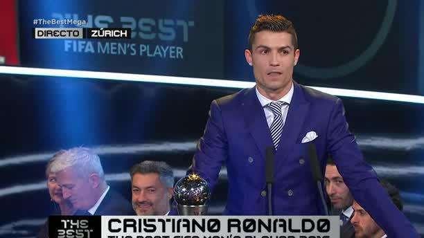 OFICIAL - Cristiano, mejor del mundo por la FIFA: "Este año ha sido el mejor de mi vida"