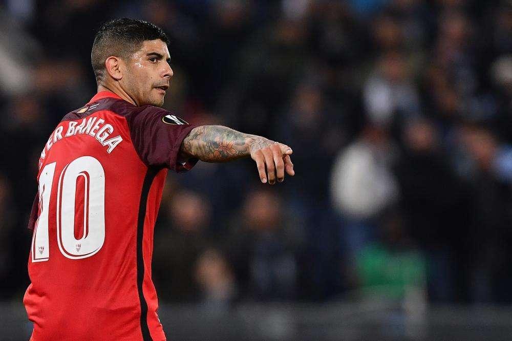 Banega: "¿El gol anulado a De Jong? Si llega a pasar en nuestro área no sé qué hubieran pitado"