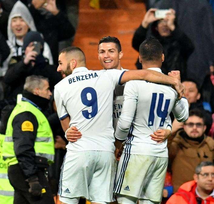 La eficacia goleadora del Madrid se mantiene cuando juega a domicilio 