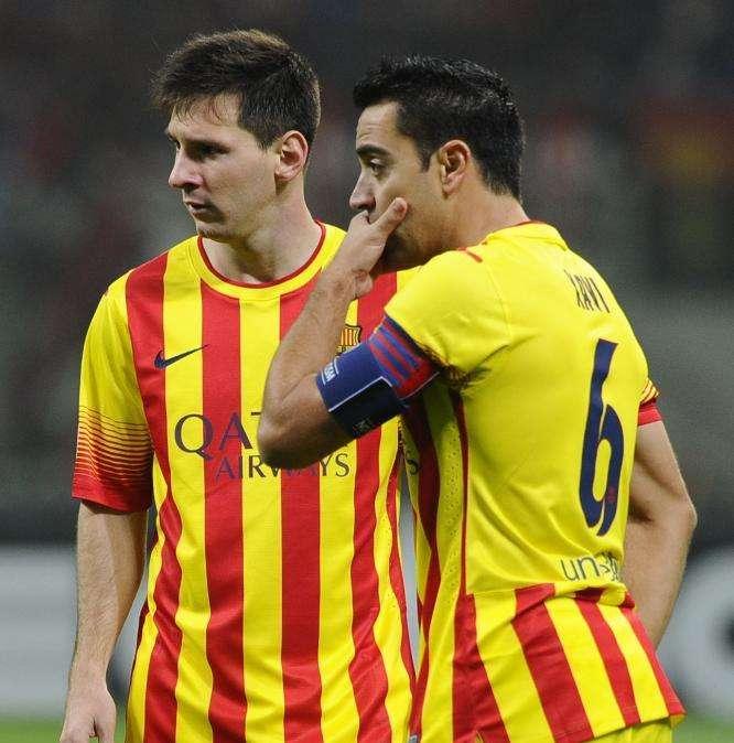 Xavi: "El Bernabéu tiene mucho respeto a Messi. Es la cruz del Madrid"