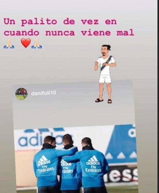 FOTO - Nacho y Ceballos hacen las paces por redes sociales: "Te perdono, pero eres muy tonto"