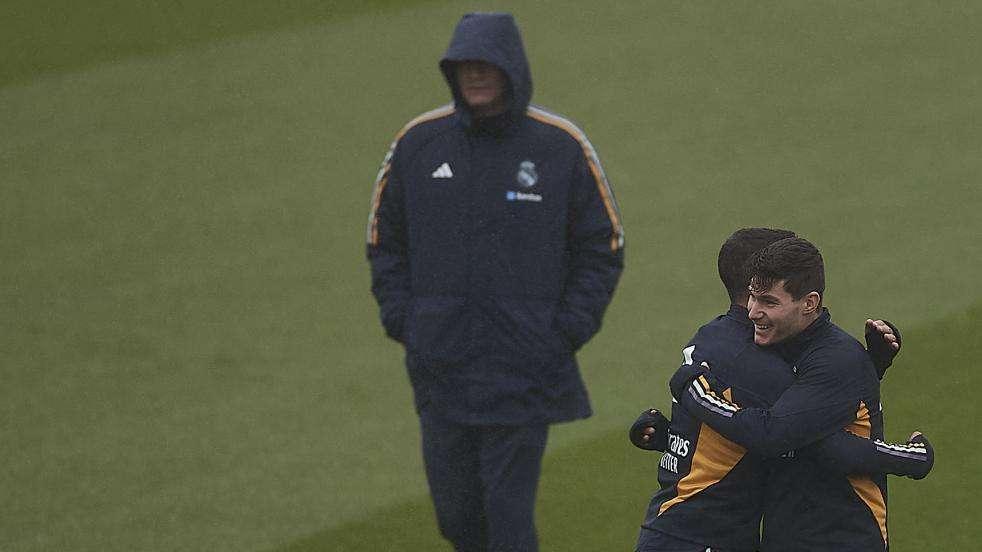 Una gran sorpresa en el entrenamiento del Real Madrid