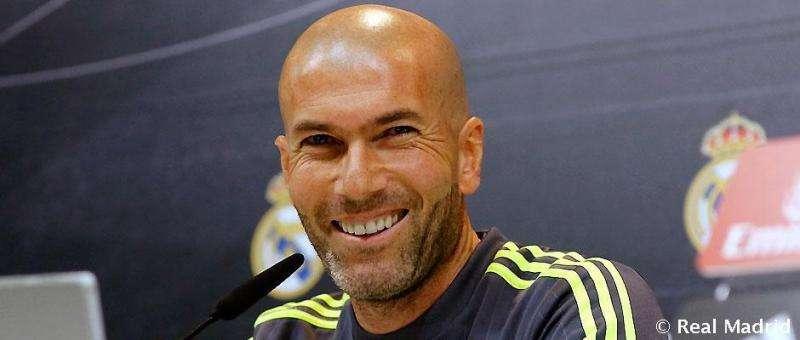 Zidane: "Este año será más difícil, pero nos gusta el reto. Mis jugadores..."