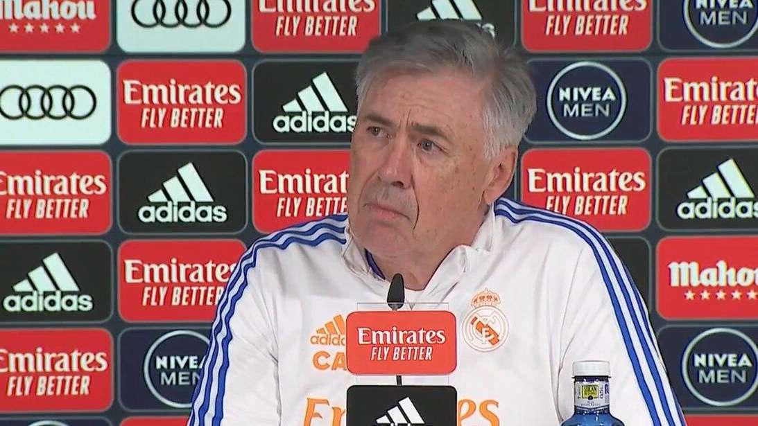 Ancelotti, en rueda de prensa: “Hazard se queda en el Real Madrid”