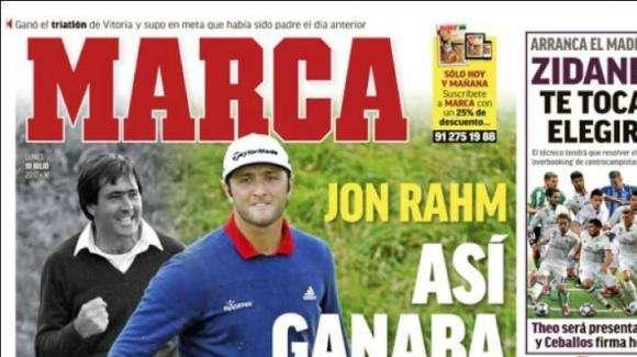 PORTADA - Marca avisa al míster del 'overbooking' de centrocampistas: "Zidane, te toca elegir"