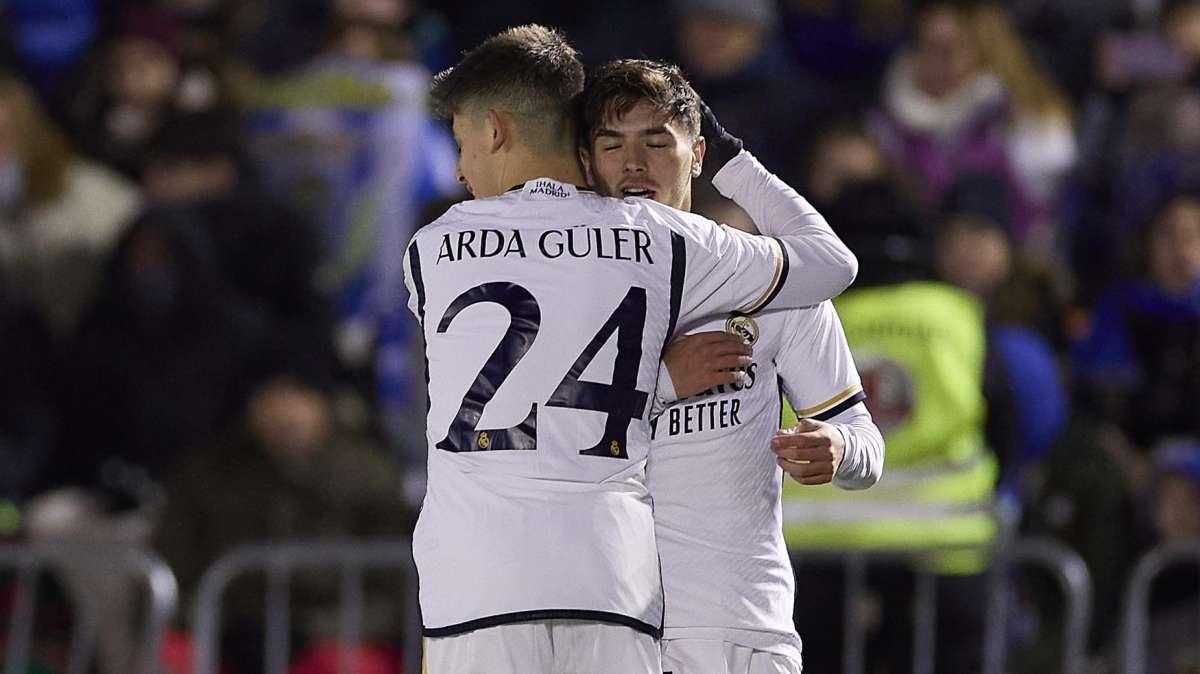 Arda Güler gana la primera batalla a Brahim: el cambio de Carlo Ancelotti