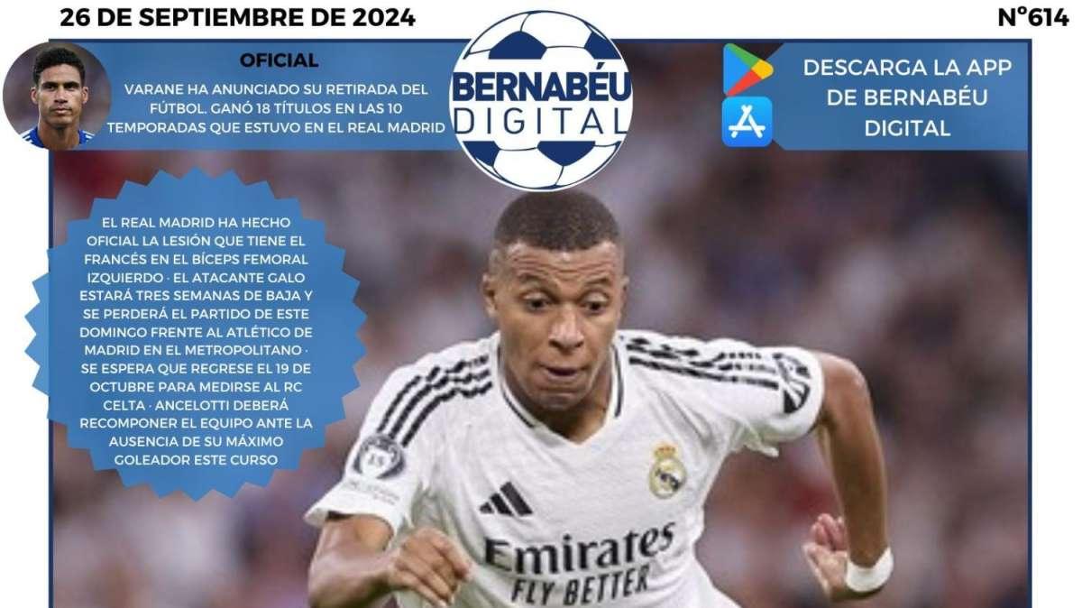 PORTADA BD | "Mbappé se pierde el derbi"