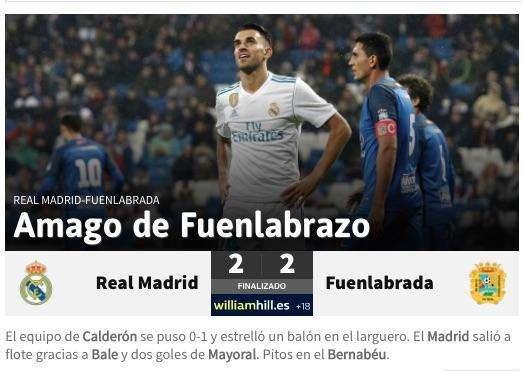 As resalta lo que pudo haber sido - "Amago de Fuenlabrazo"