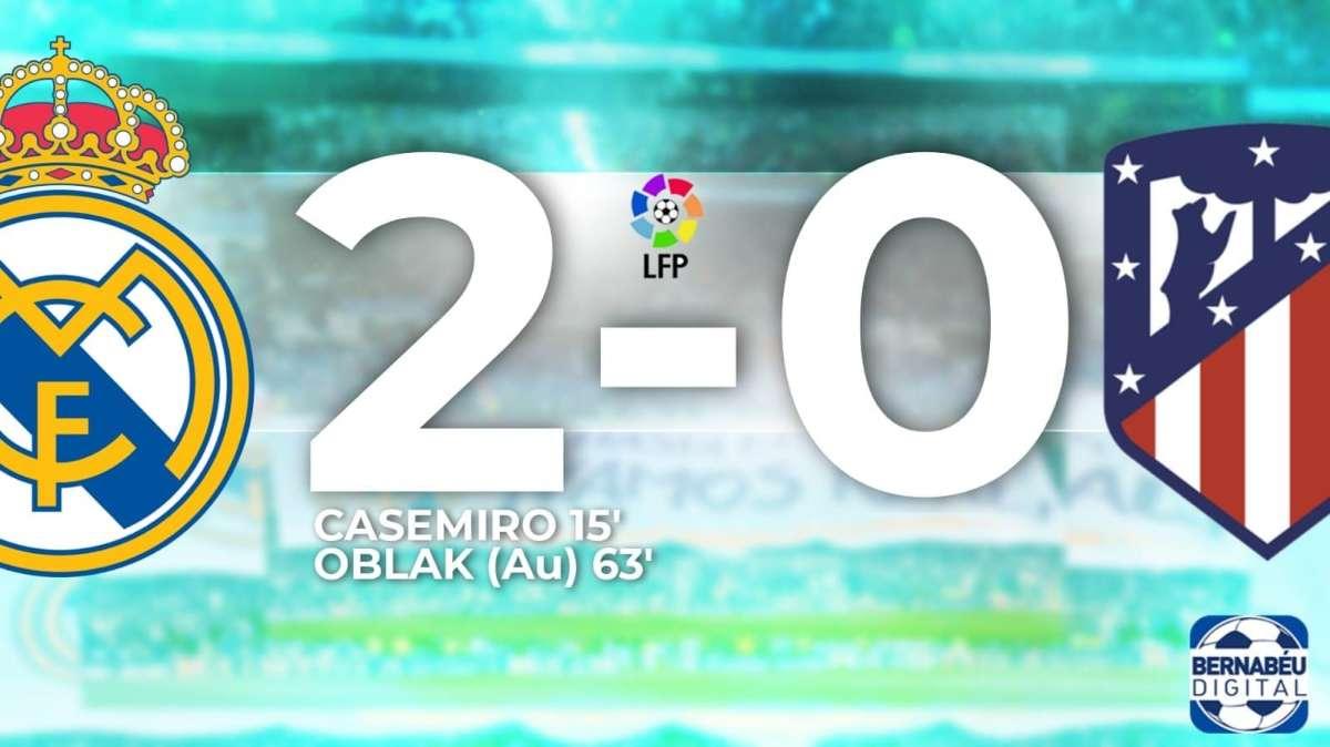 DIRECTO BD - Real Madrid 2-0 Atlético de Madrid, final: tres puntos de oro