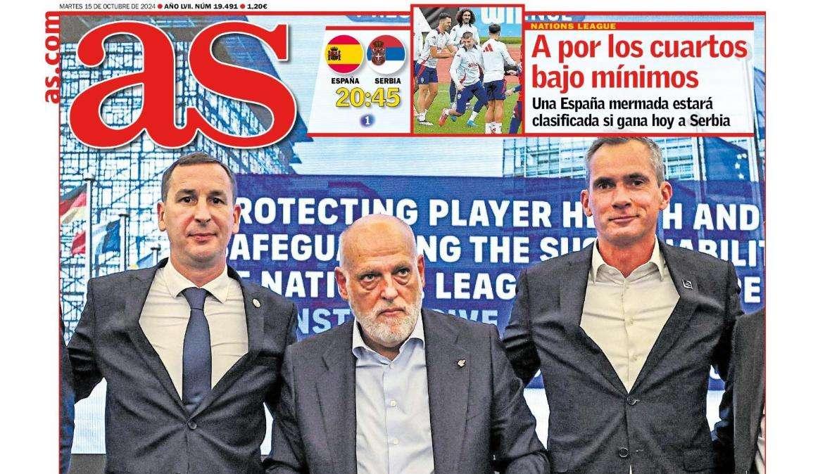 PORTADA | AS: "Motín contra la FIFA"