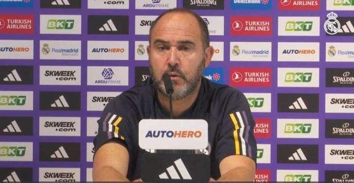 Chus Mateo advierte del principal problema del Real Madrid en Euroliga