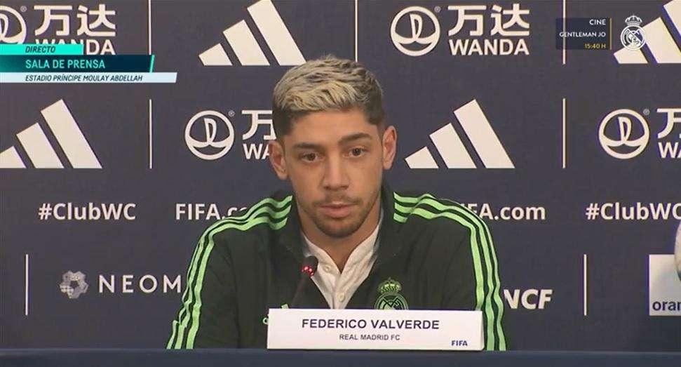Fede Valverde en rueda de prensa: "No estoy en mi mejor momento. Vinicius..."