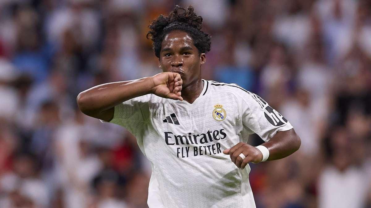 Endrick rompe este récord con el Real Madrid en un debut europeo estelar