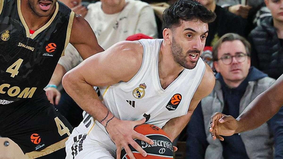 AS Monaco 100-95 Real Madrid | Un gran Campazzo no evitó la derrota