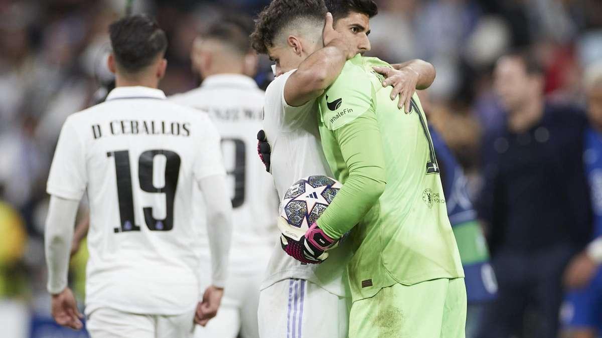Agenda del día: presentación de Kepa Arrizabalaga y entrenamiento