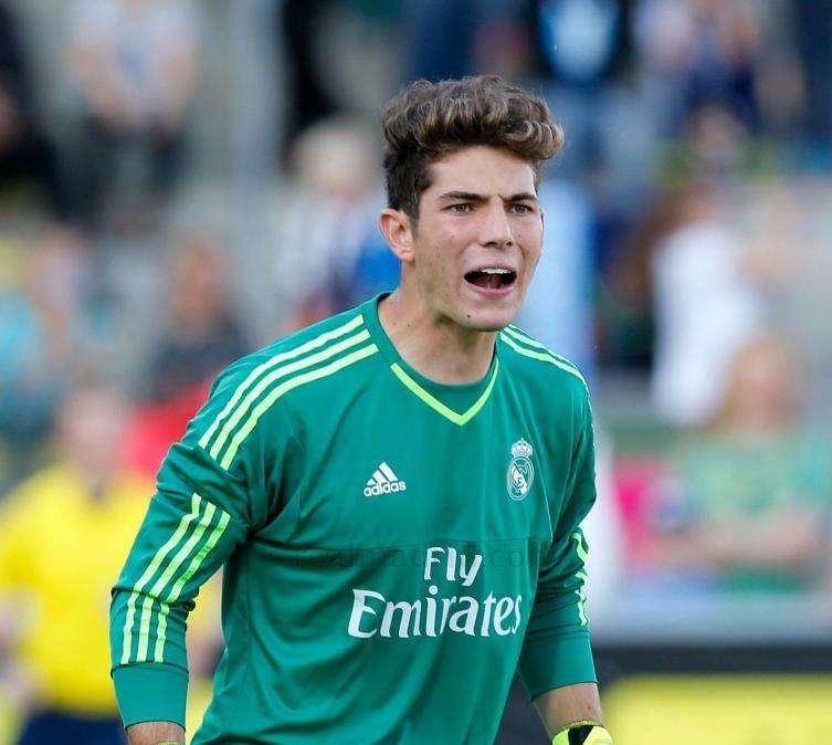 Luca Zidane vacila a De Gea en Instagram 