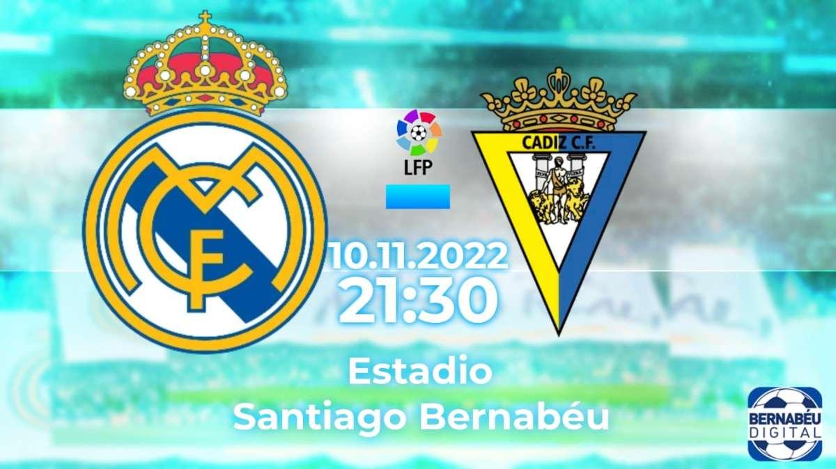 Real Madrid 2-1 Cádiz, en directo | ¡FINAL DEL PARTIDO!