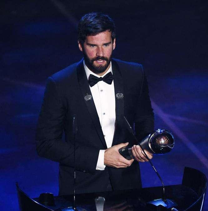 Alisson, mejor portero del año 2019 
