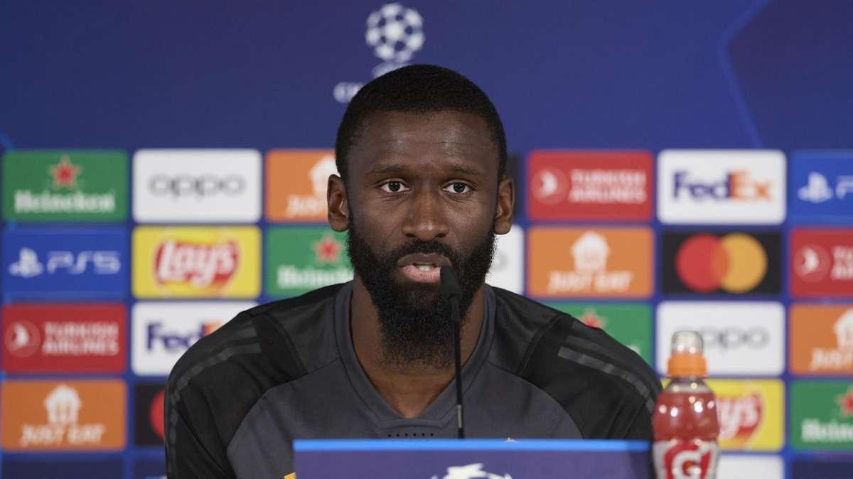Rüdiger: "¿Mi suplencia del año pasado en el Etihad? Ancelotti no tiene que pedirme perdón"