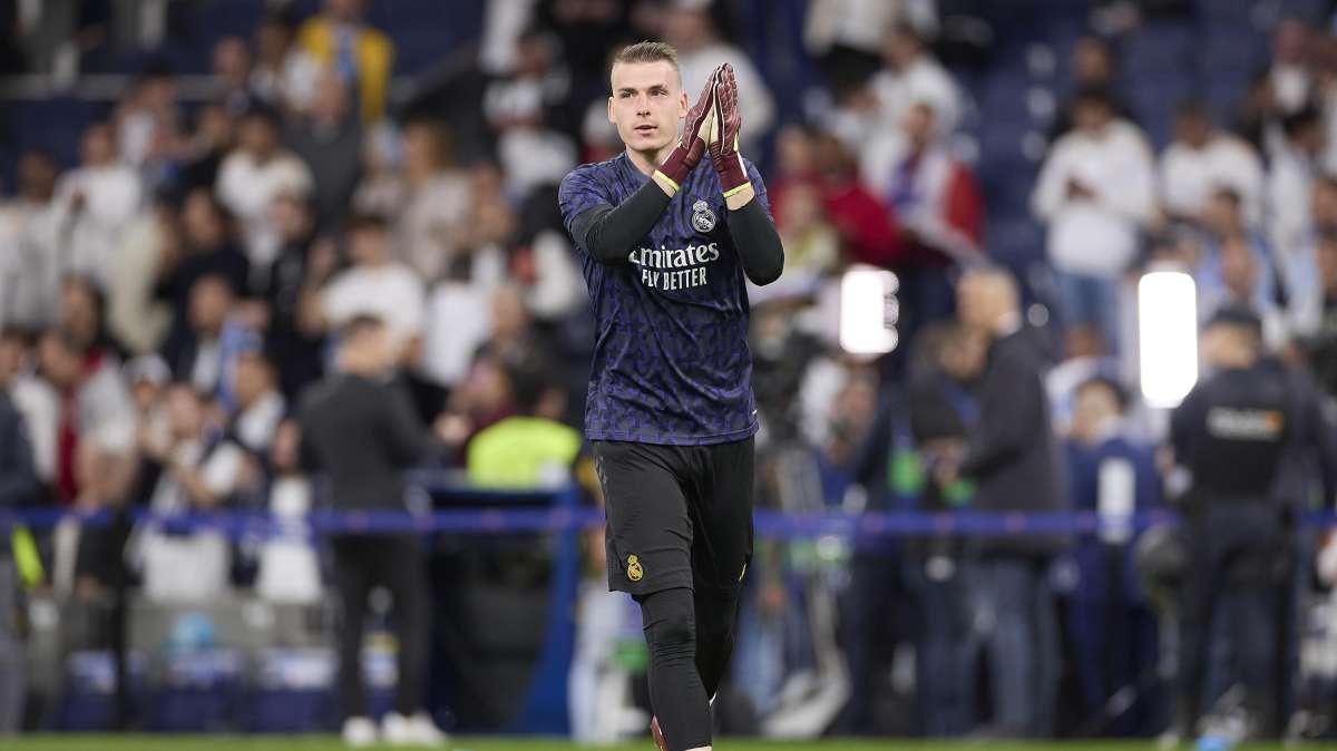 Momento clave para el futuro de Lunin en el Real Madrid