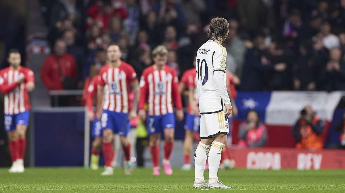 Luka Modric, en el lugar de los hechos: el Real Madrid no se lo esperaba