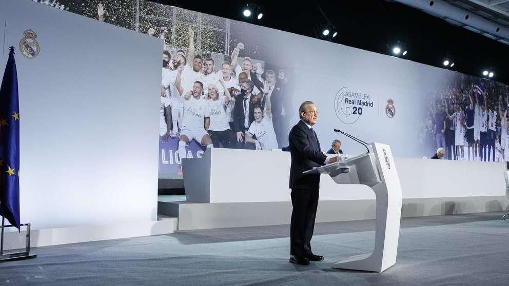 Florentino Pérez amenaza con denunciar a LaLiga y CVC por los derechos televisivos