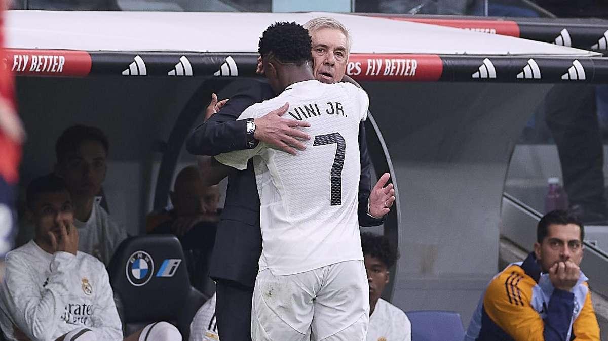 Vinicius se despide de Ancelotti: "Me protegiste cuando lo más necesitaba"