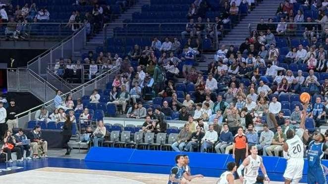 Real Madrid 90-80 San Pablo Burgos: victoria sufrida en el Movistar Arena