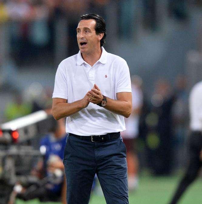 Emery sobre el Barça-PSG: "Estuve media hora recorriendo los pasillos del Camp Nou, no sé cuántas patadas di"