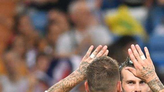Bale, aunque tarde, también felicita a Ramos: "¡El Capitán!"