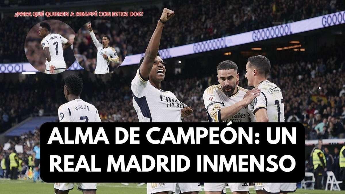 El Real Madrid es un show: Vinicius, Bellingham y Rodrygo revientan LaLiga
