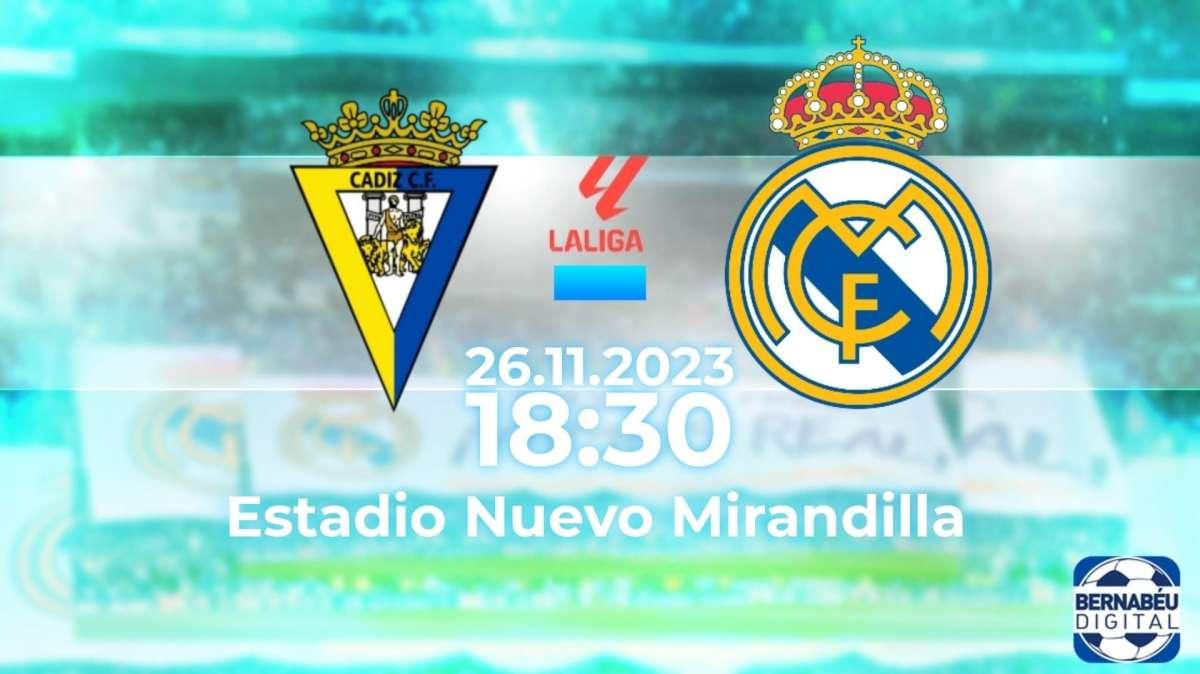 Cádiz CF 0-3 Real Madrid, en directo | Habla Ancelotti, Bellingham demuestra su valía...