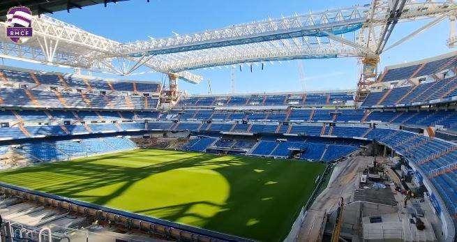 Así avanzan las obras del Santiago Bernabéu a dos días de recibir al Osasuna