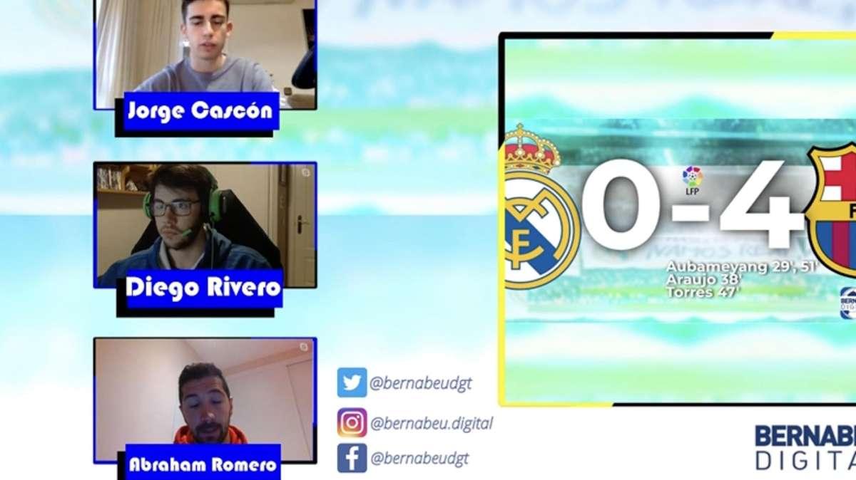 Abraham Romero a BD: "Perder de esta manera contra el Barça puede afectar a Ancelotti"