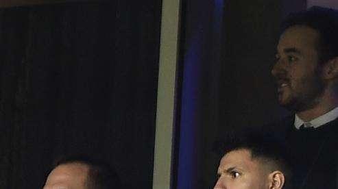 Messi se fue antes del final del partido entre España y Argentina