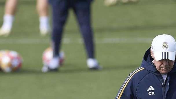 Primer entrenamiento del Real Madrid pensando en el Arsenal
