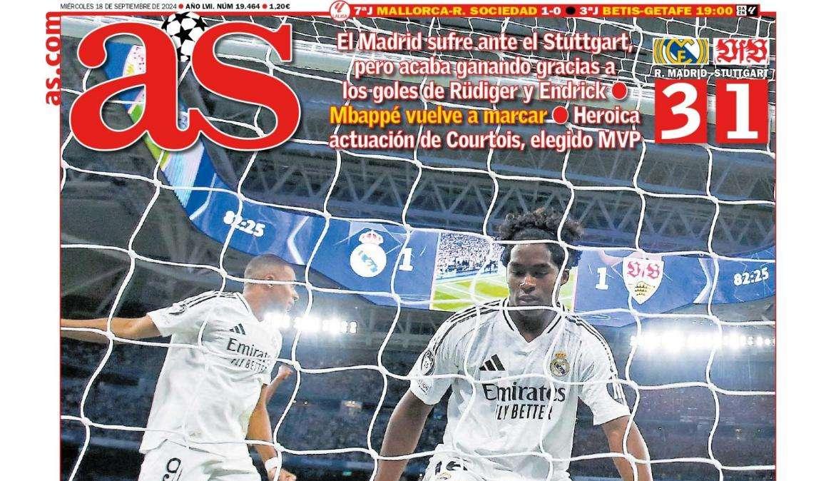 PORTADA | AS: "Final feliz"
