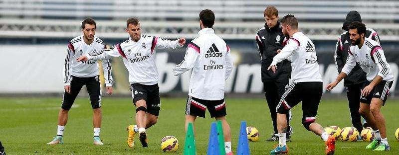 Informe del entrenamiento: última sesión antes del partido contra el Valencia