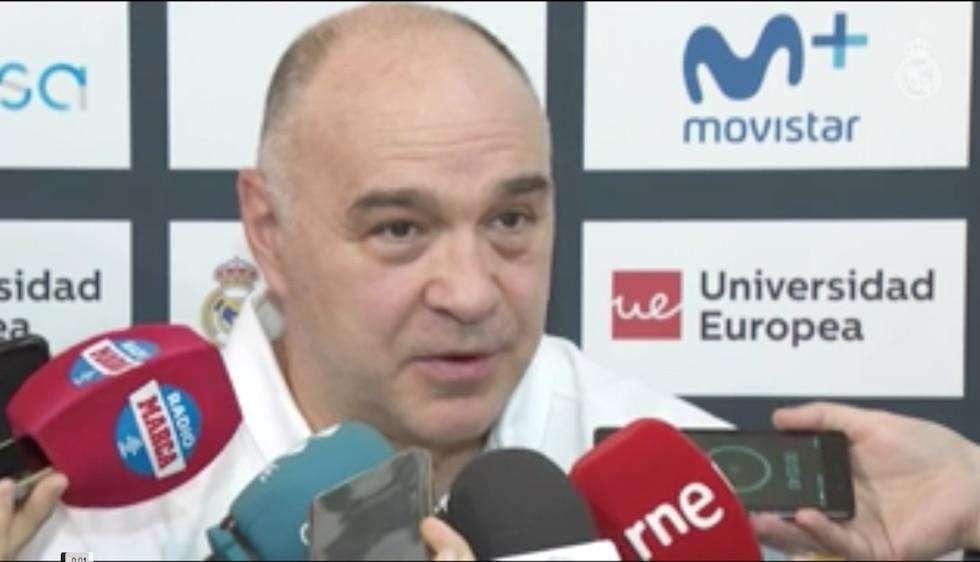 Pablo Laso: "El Buducnost es duro y difícil de ganar en su campo, nuestra Euroliga está siendo magnífica"