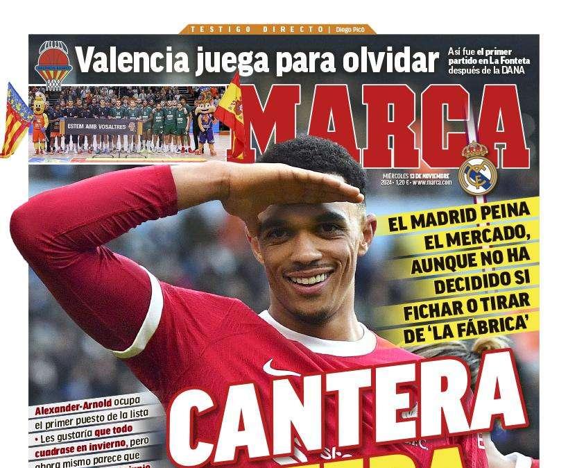Marca formula en su portada la pregunta del millón: "Cantera o cartera"