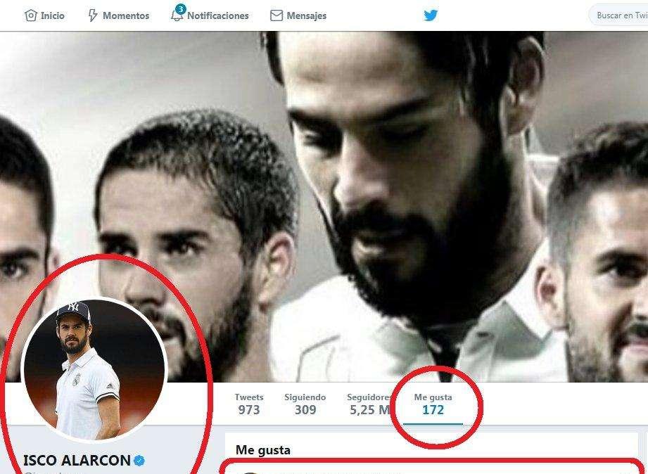 ¡OJO! Isco da 'me gusta' a un hater de Solari y después lo borra
