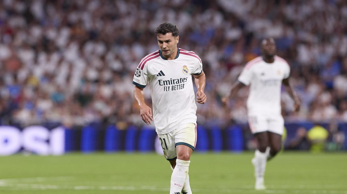 Brahim Díaz acumula más de un mes sin minutos en el Real Madrid