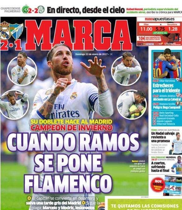 PORTADA - Marca: "Cuando Ramos se pone flamenco"