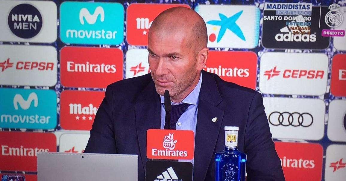 Zidane: "Benzema tiene calidad para tirar las faltas. El Getafe..."